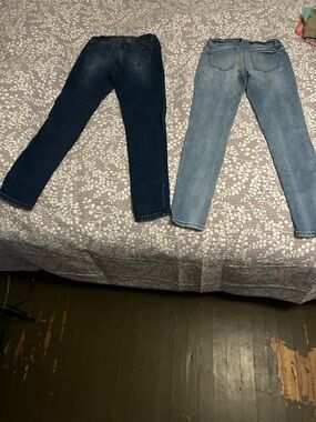 Kancan Jeans - Dark Indigo and Light Blue